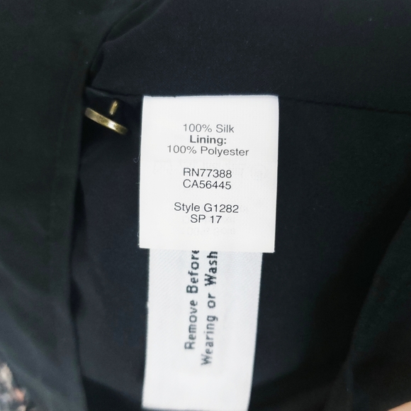 NEW Madewell Fiesta Paisley Silk Drop Waist Dress - Picture 8 of 8